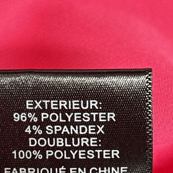 Sam Edelman Halter Neck Midi Dress Pink Size 10 Exposed Zip - Picture 8 of 9